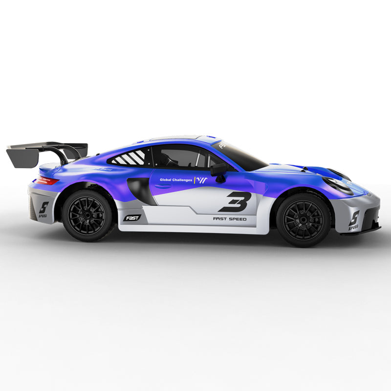 KFPLAN KF28 1/16 Scale 4WD Remote Control Drift Car - High Speed RC Racing Car with Durable PVC Shell & 800mAh Rechargeable Battery - Perfect for Indoor/Outdoor Drifting, Racing, and RC Car Enthusiasts