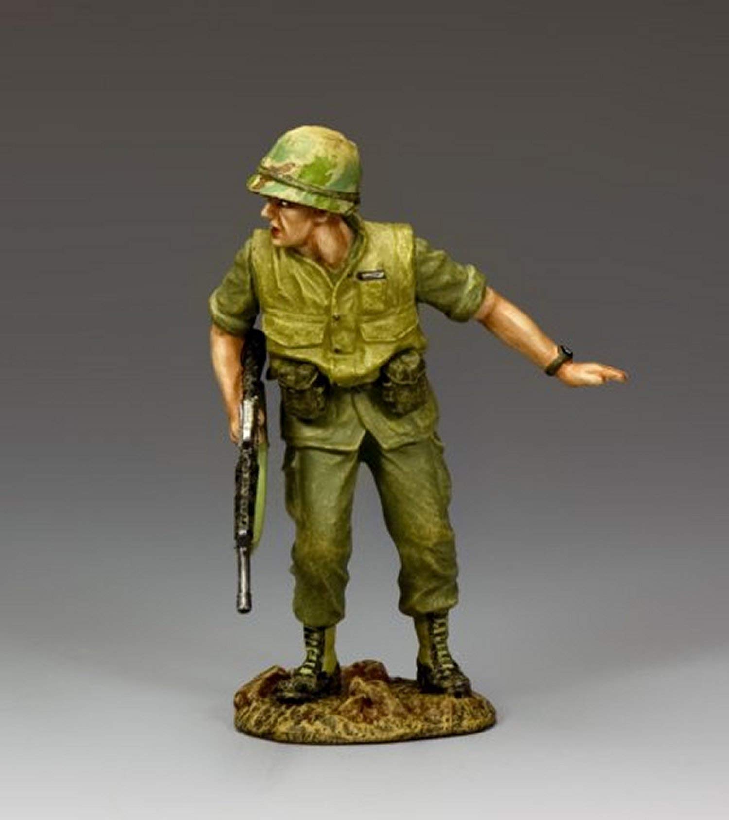 King and Country VN044-KC Vietnam War Military Figure - Authentic Collectible for History Enthusiasts | Perfect for Dioramas, Displays & Gifts