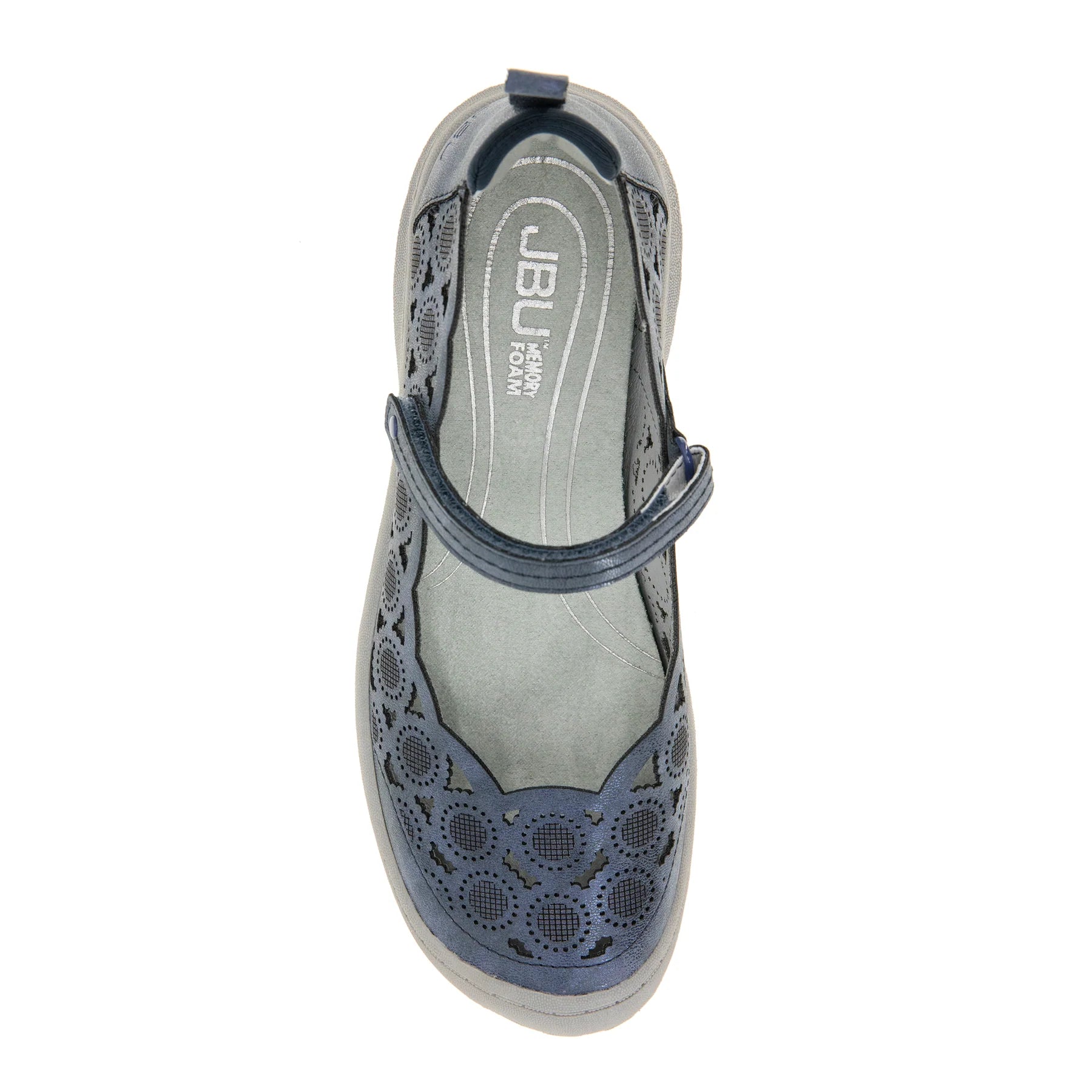 JBU Anne Navy Women's Sneakers - Comfortable & Stylish Walking Shoes for Casual Wear, Running, and Gym Workouts