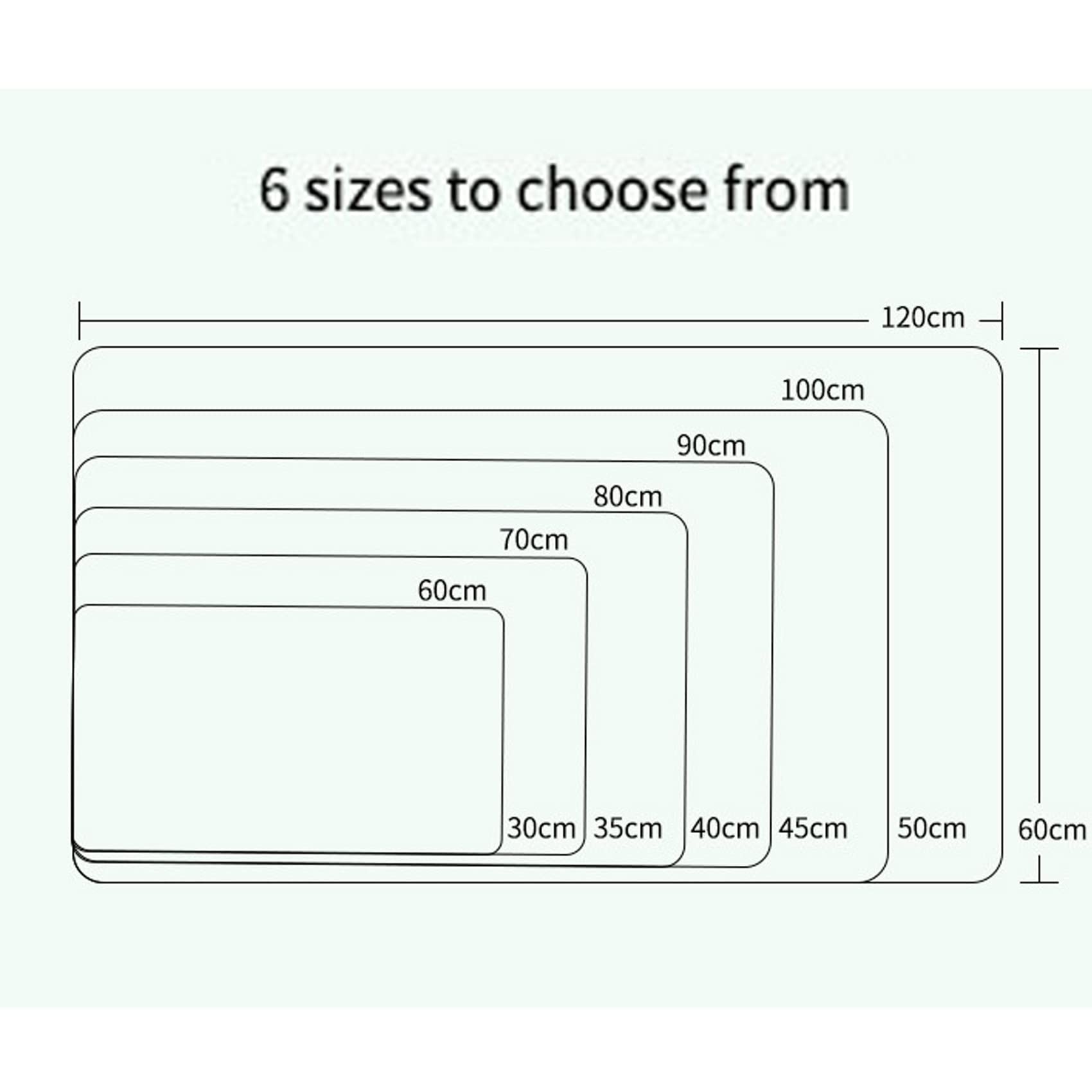 Large Extended Gaming Mouse Pad 80x40cm (31.5x15.7 inch) - Non-Slip Waterproof Desk Mat with Stitched Edges for Computer Keyboard & Mouse | Perfect for Office, Gaming & Home Workspace - Beige White