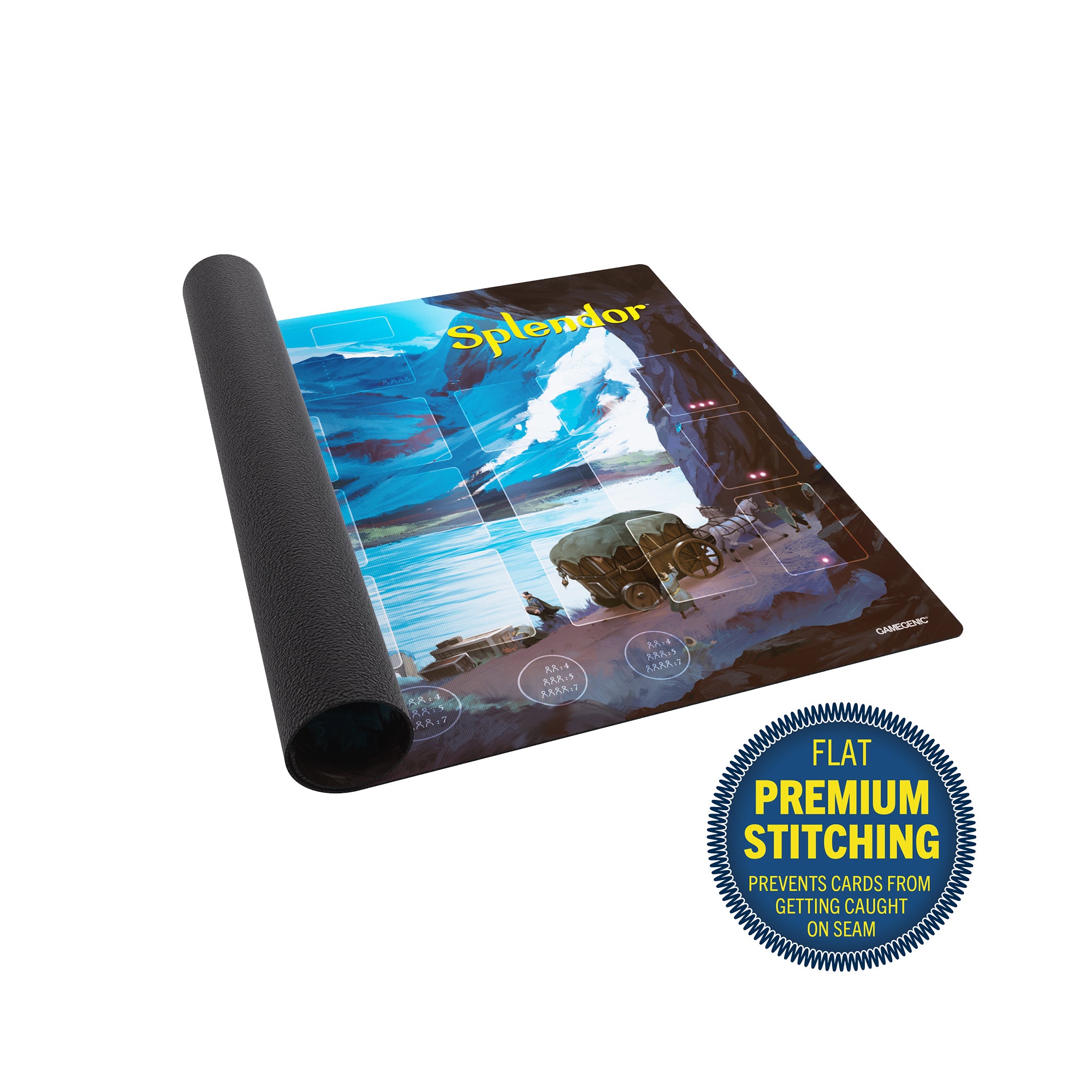 Premium Splendor Board Game Mat - Non-Slip Gaming Surface for Card & Board Games - Perfect for Game Nights, Tabletop RPGs, and Strategy Sessions