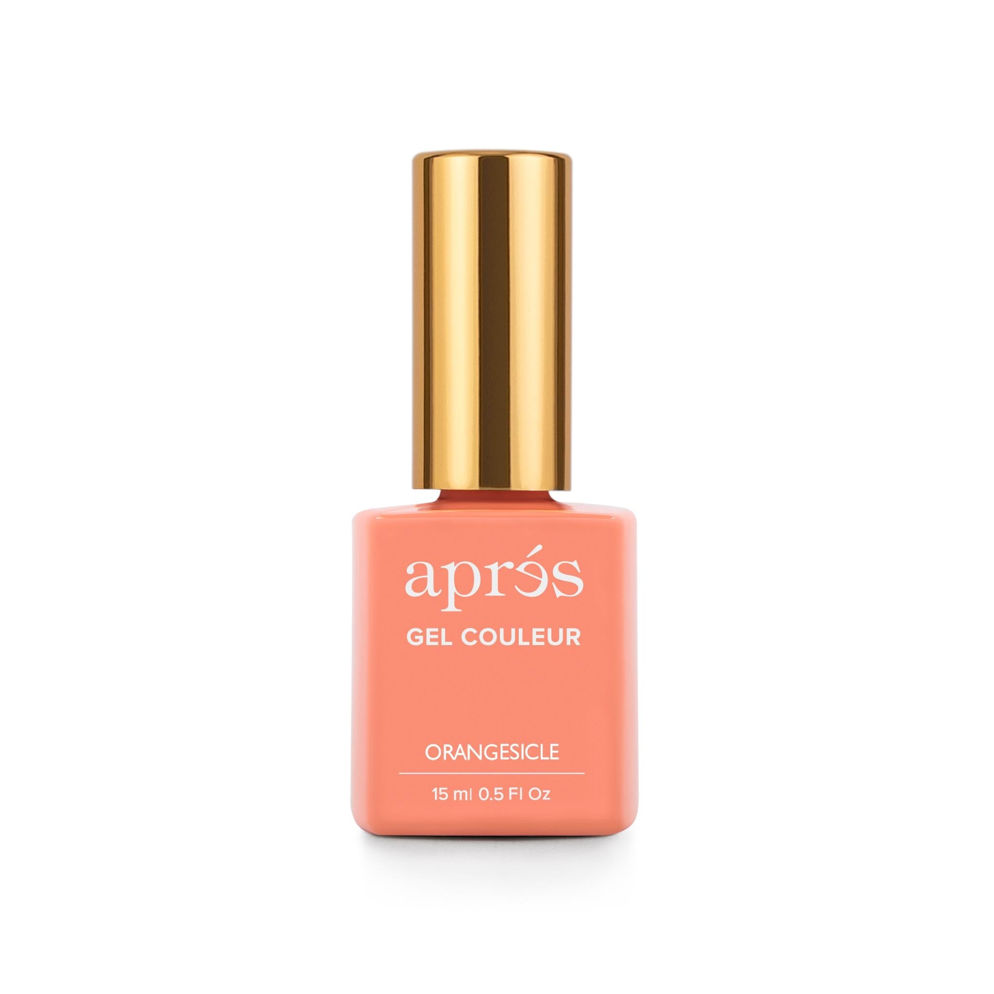Apres Gel-X Nail Extension Kit - Orangesicle Color Gel Polish for Long-Lasting Manicures | Perfect for Summer Nails, Bridal Parties & Salon Use