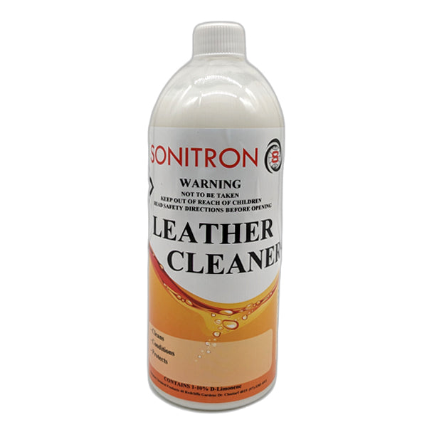 Sonitron Leather Cleaner 1L - Professional Leather Cleaner, Conditioner & Protector for Couches, Car Seats & Bags | Deep Cleans, Restores & Protects Leather Surfaces