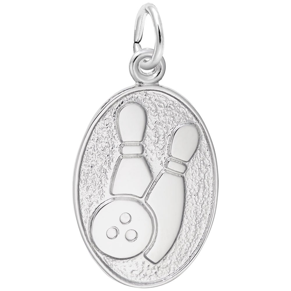 Bowling Charm Pendant - Elegant Jewelry Charms for Bracelets & Necklaces - Perfect for Sports Fans, Gifts & DIY Jewelry Making