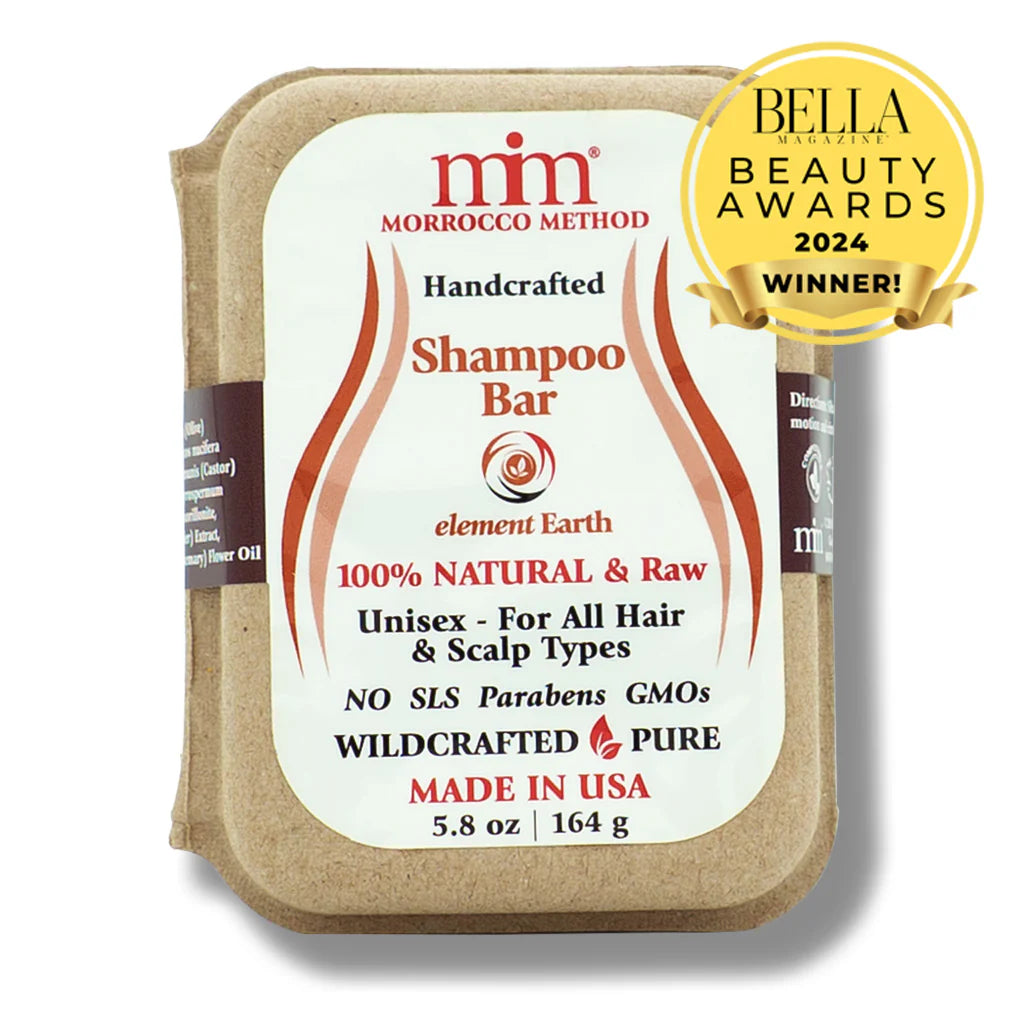 Natural Handmade Shampoo Bar for Hair Care - Organic, Sulfate-Free & Eco-Friendly - Perfect for Travel, Camping & Zero Waste Lifestyle