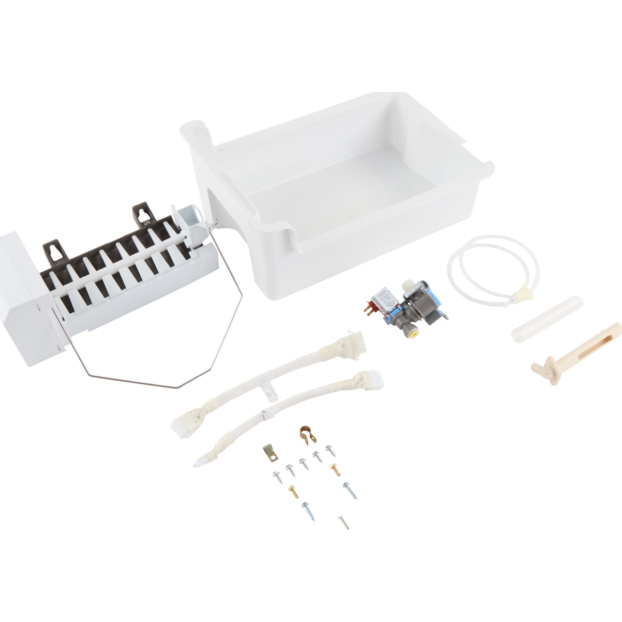 Whirlpool W11519080 Ice Maker Kit for Bottom Mount Refrigerator - Replacement Part for Refrigerators - Perfect for Home Kitchen & Office Use