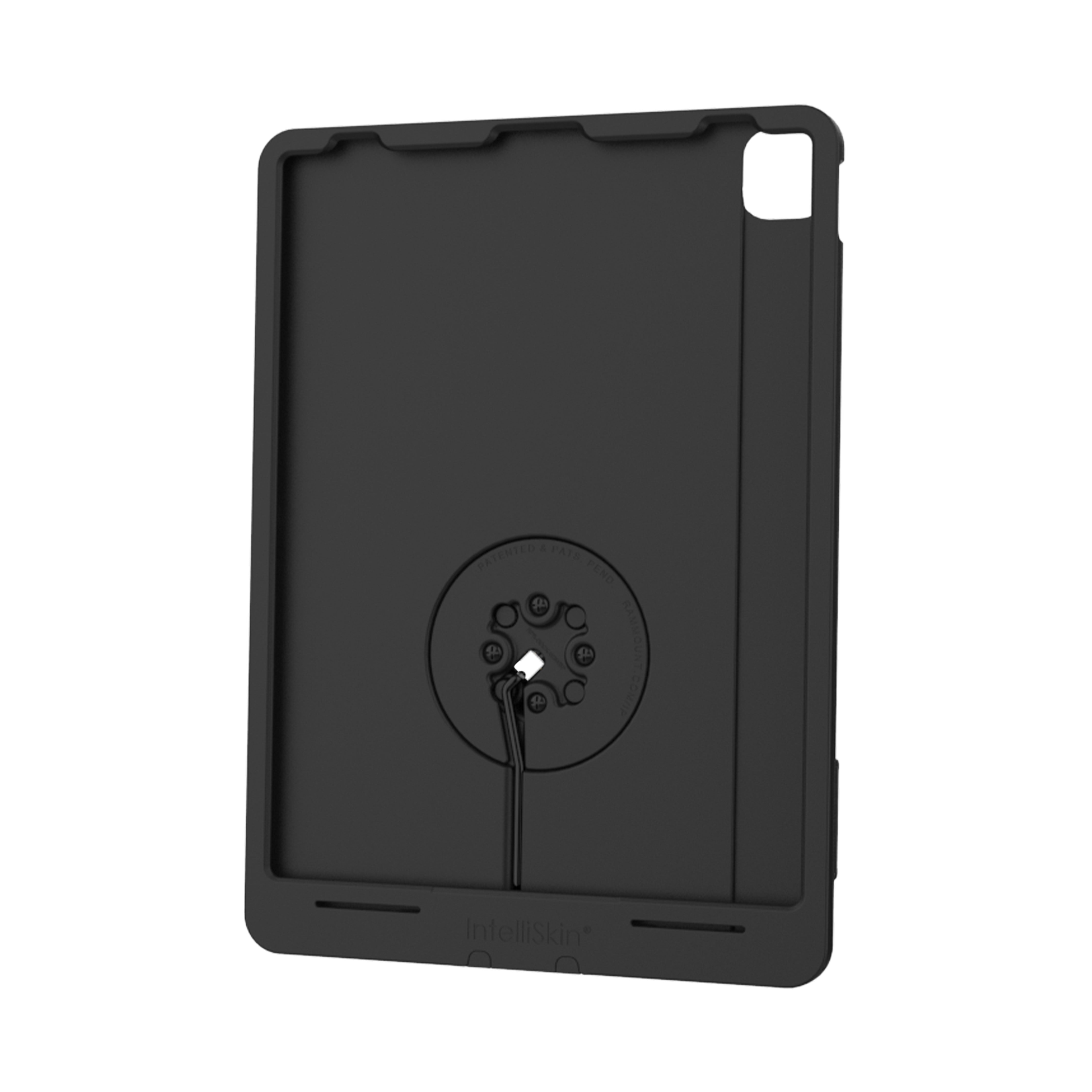 IntelliSkin® Thin Case for iPad Pro 12.9 (3rd & 6th Gen) - Slim Protective Cover with Rear Pogo Pads | Model RAM GDS SKIN AP37 TCB | Perfect for Work, Travel & Everyday Use