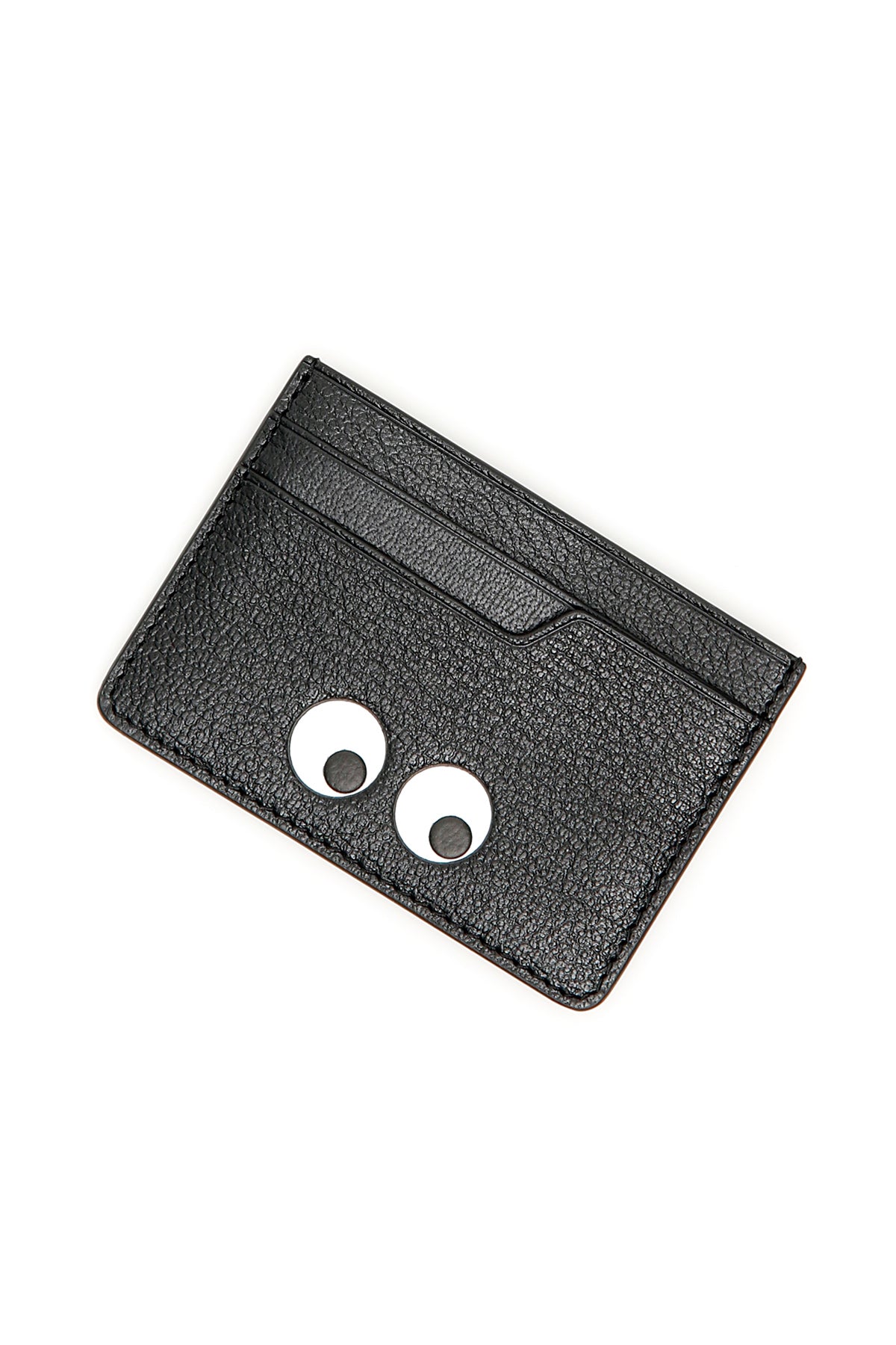 Anya Hindmarch Eyes Card Holder - Stylish Leather Credit Card Wallet for Women - Perfect for Everyday Use, Travel & Gift Giving