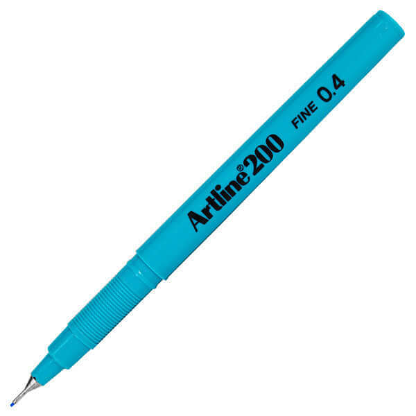 Artline 200 Fineliner Pen Set - 0.4mm Ultra Fine Tip Black Ink Markers for Drawing, Sketching & Note Taking - Perfect for Artists, Students & Office Use