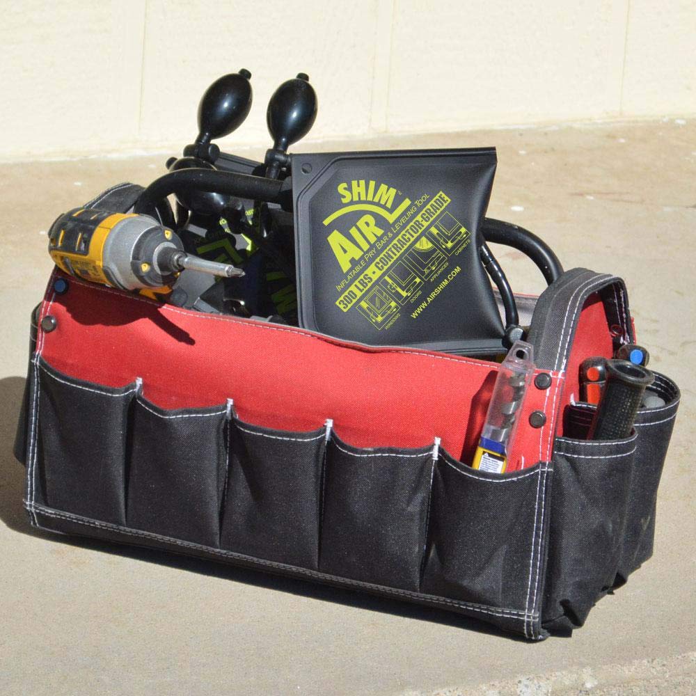 Calculated Industries #1190 Air Shim Inflatable Pry Bar & Leveling Tool - 300 LB Capacity - Heavy-Duty Contractor Alignment Pump Wedge (1-Piece) - Perfect for Flooring, Tile Installation, Door/Window Leveling & Construction Projects