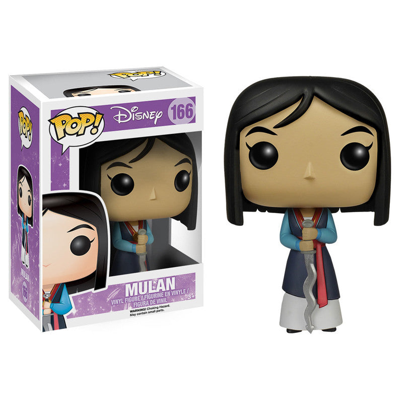 Disney Pop! Vinyl Figure - Mulan Collectible Toy [166] | Funko Pop! Disney Princess Action Figure for Display, Gifts & Anime Collections