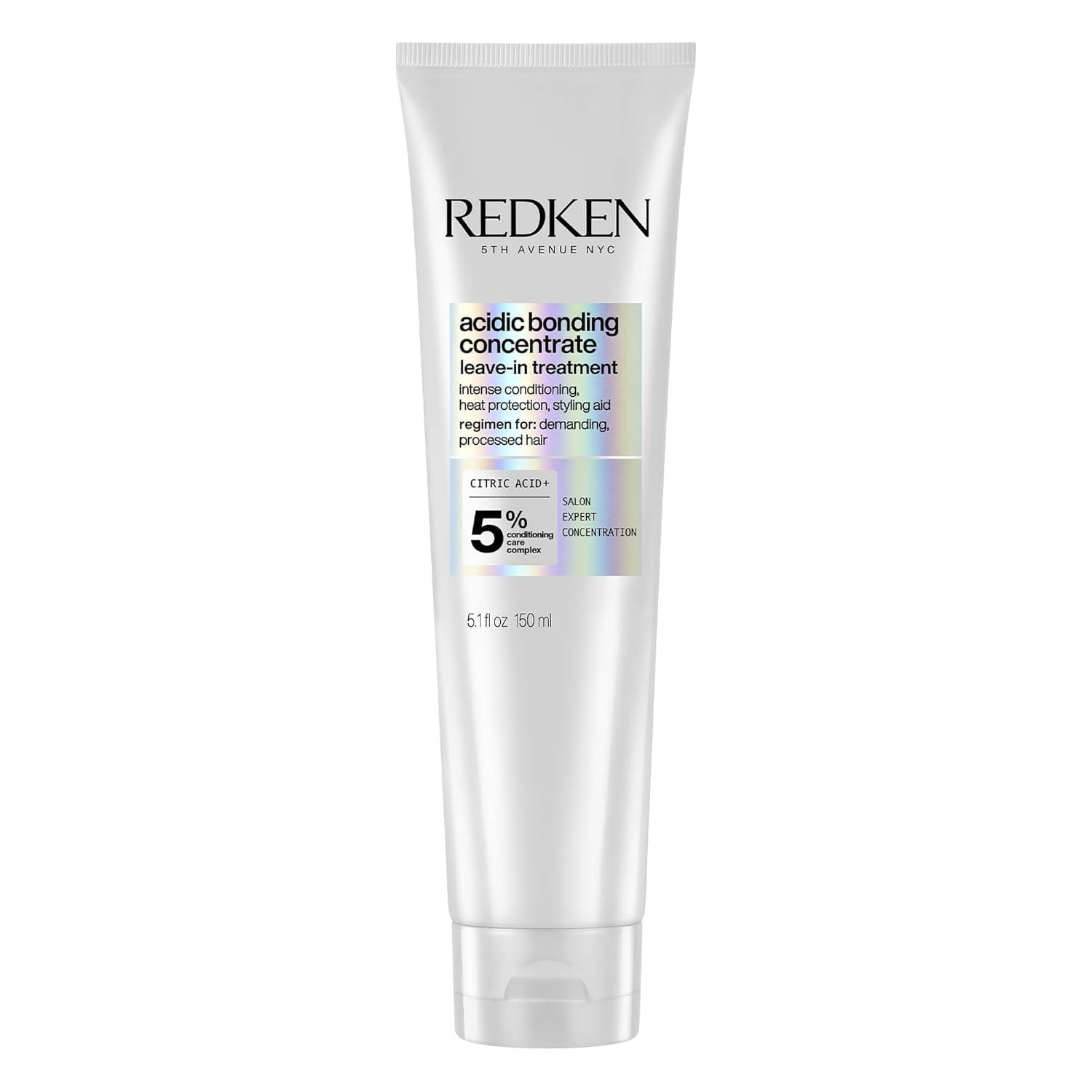 Redken Acidic Bonding Concentrate Leave-In Conditioner - Hair Repair Treatment for Damaged, Weak & Brittle Hair - Strengthens & Restores All Hair Types - Perfect for Daily Use, Post-Color Care & Heat Styling Protection