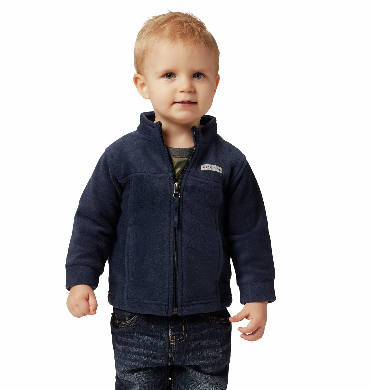Columbia Boys' Steens Mountain II Fleece Jacket - Soft & Warm Classic Fit Fleece Sweater for Toddler & Kids - Perfect for Outdoor Play, School & Winter Adventures
