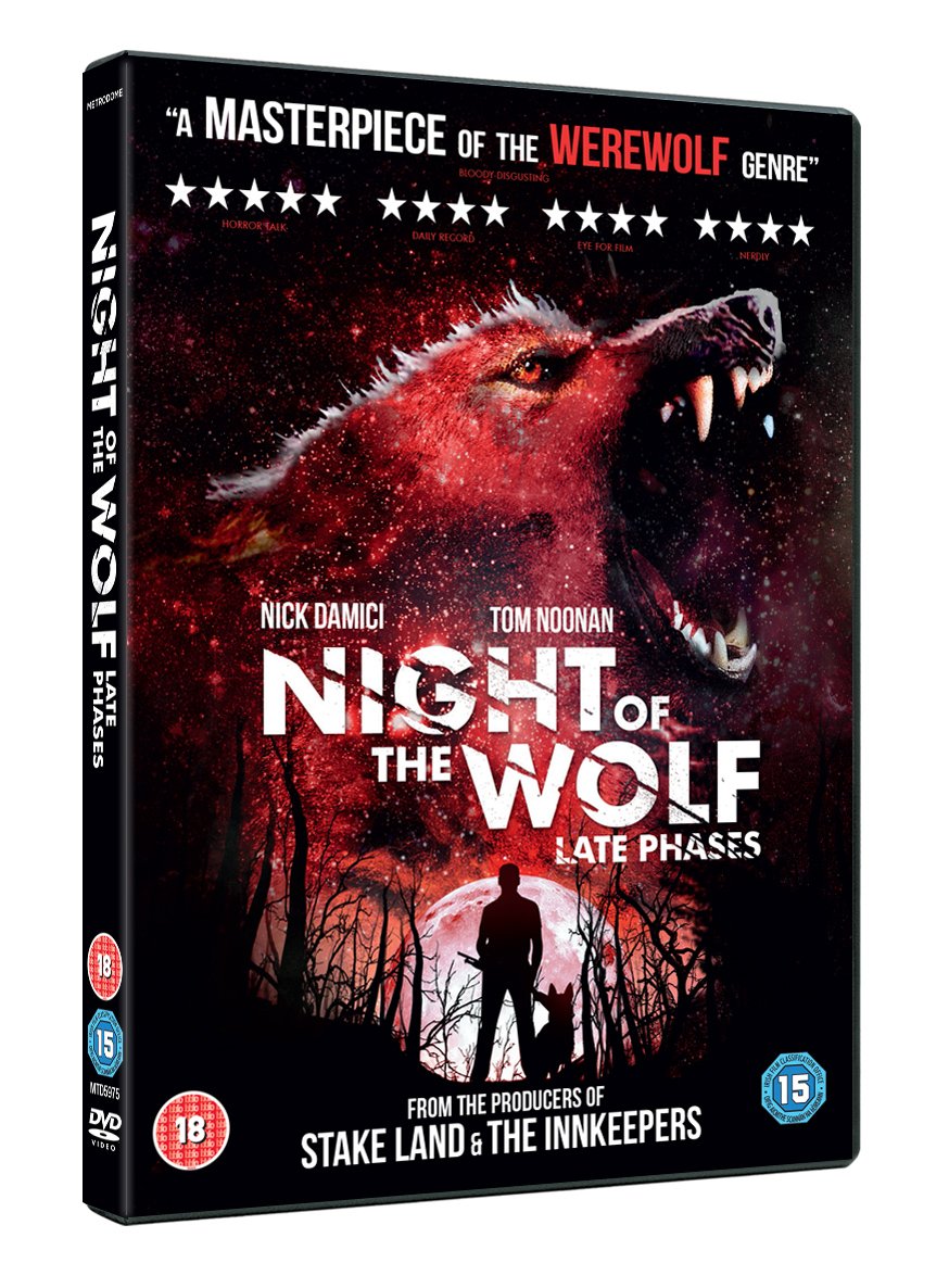 Night of the Wolf: Late Phases - Werewolf Horror Movie DVD | English Subtitles | Perfect for Halloween Movie Nights & Horror Film Collections