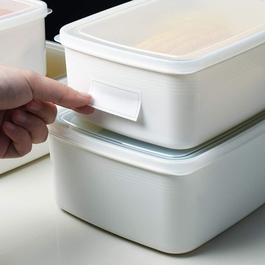 3-Piece Leak-Proof Plastic Food Storage Containers with Lids - BPA-Free Meal Prep Containers for Soup, Slime, Leftovers & Refrigerator Organization | Ideal for Kitchen, Picnics & School Lunches