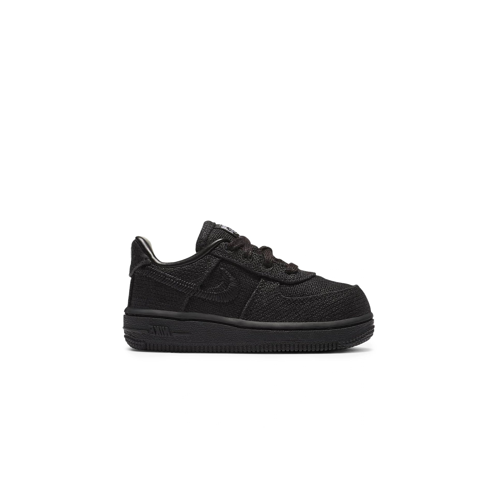 Stussy x Nike Air Force 1 Low Black (TD) - Limited Edition Sneakers for Men & Women - Perfect for Streetwear, Casual Wear & Sneaker Collectors