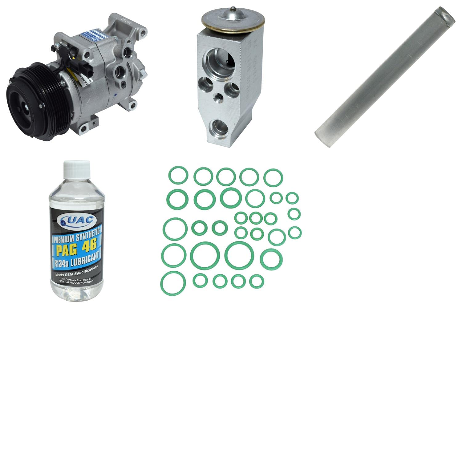 KT 5539 AC Compressor and Component Kit - High Performance Auto Air Conditioning Parts for Car & Truck Repair | Perfect for DIY Mechanics & Professional Auto Shops