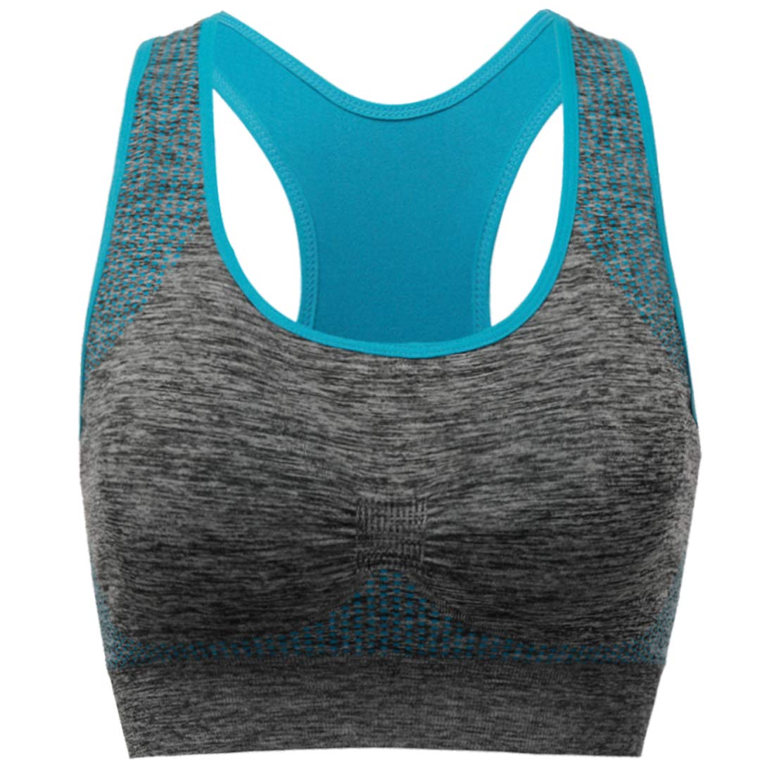 TOBWIZU Women's Medium Support Sports Bras with Pocket - Yoga, Gym & Activewear for Running, Workout & Fitness Training