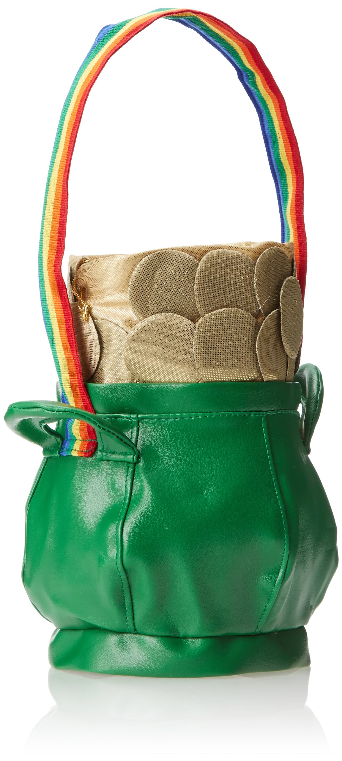 Rasta Imposta Pot of Gold Handbag - Fun Novelty Purse for St. Patrick's Day, Costume Parties & Themed Events