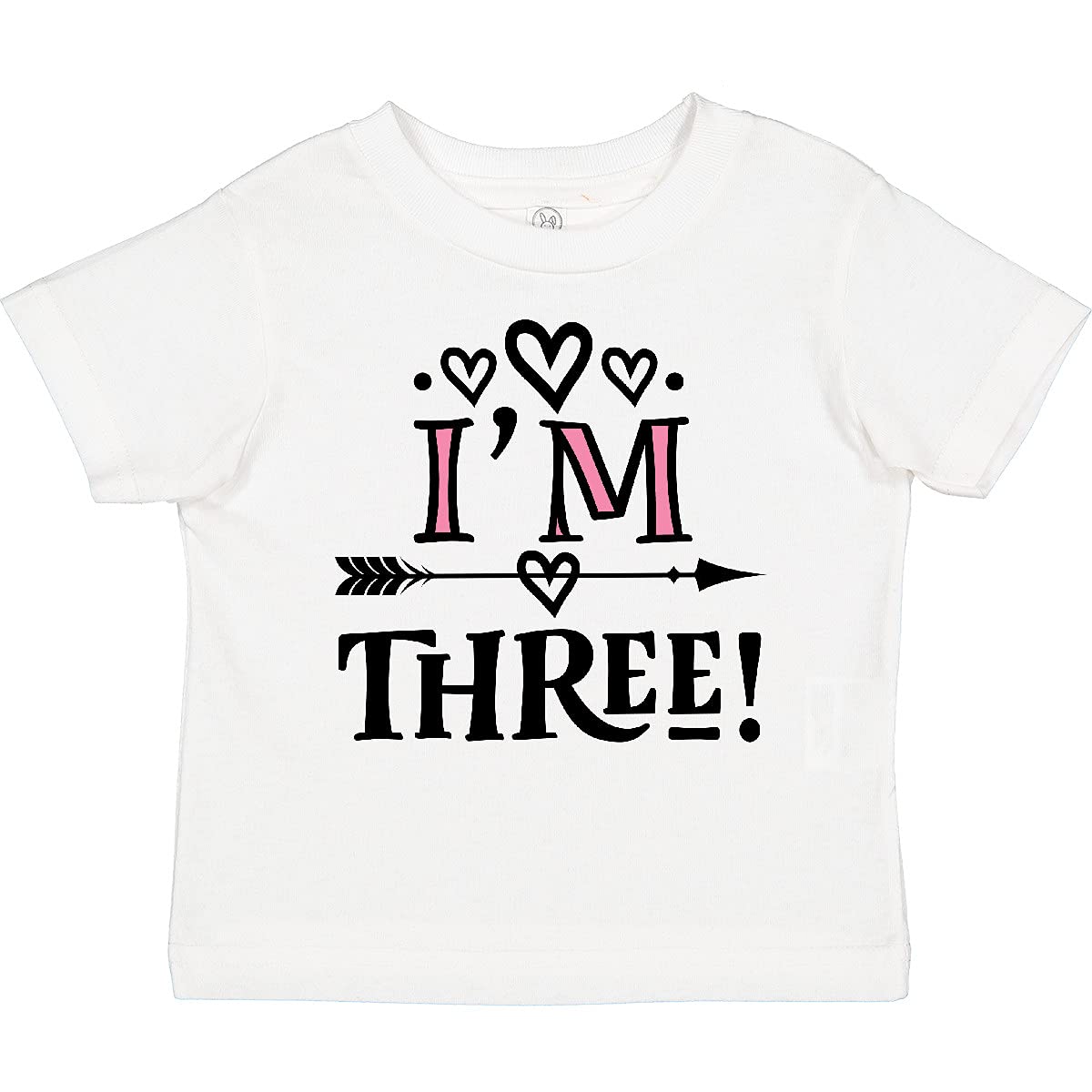 Inktastic 3rd Birthday Tribal Toddler T-Shirt - Cute 3 Year Old Boy & Girl Tee for Birthday Party Outfits & Celebrations