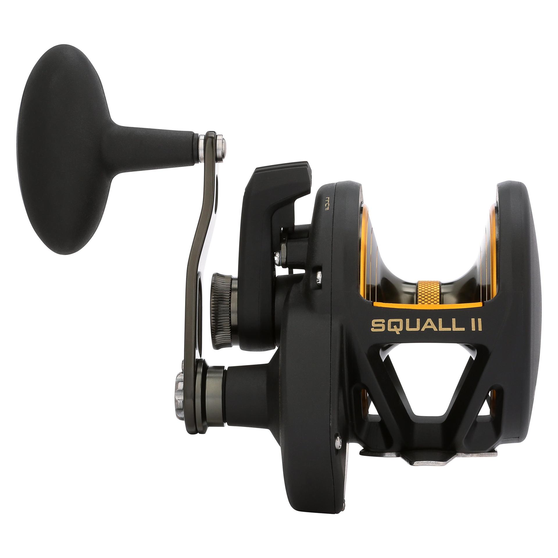Squall® II Lever Drag Conventional Reel - High Performance Saltwater Fishing Reel for Offshore & Deep Sea Fishing | Durable & Smooth Drag System | Perfect for Trolling, Bottom Fishing & Big Game Fishing