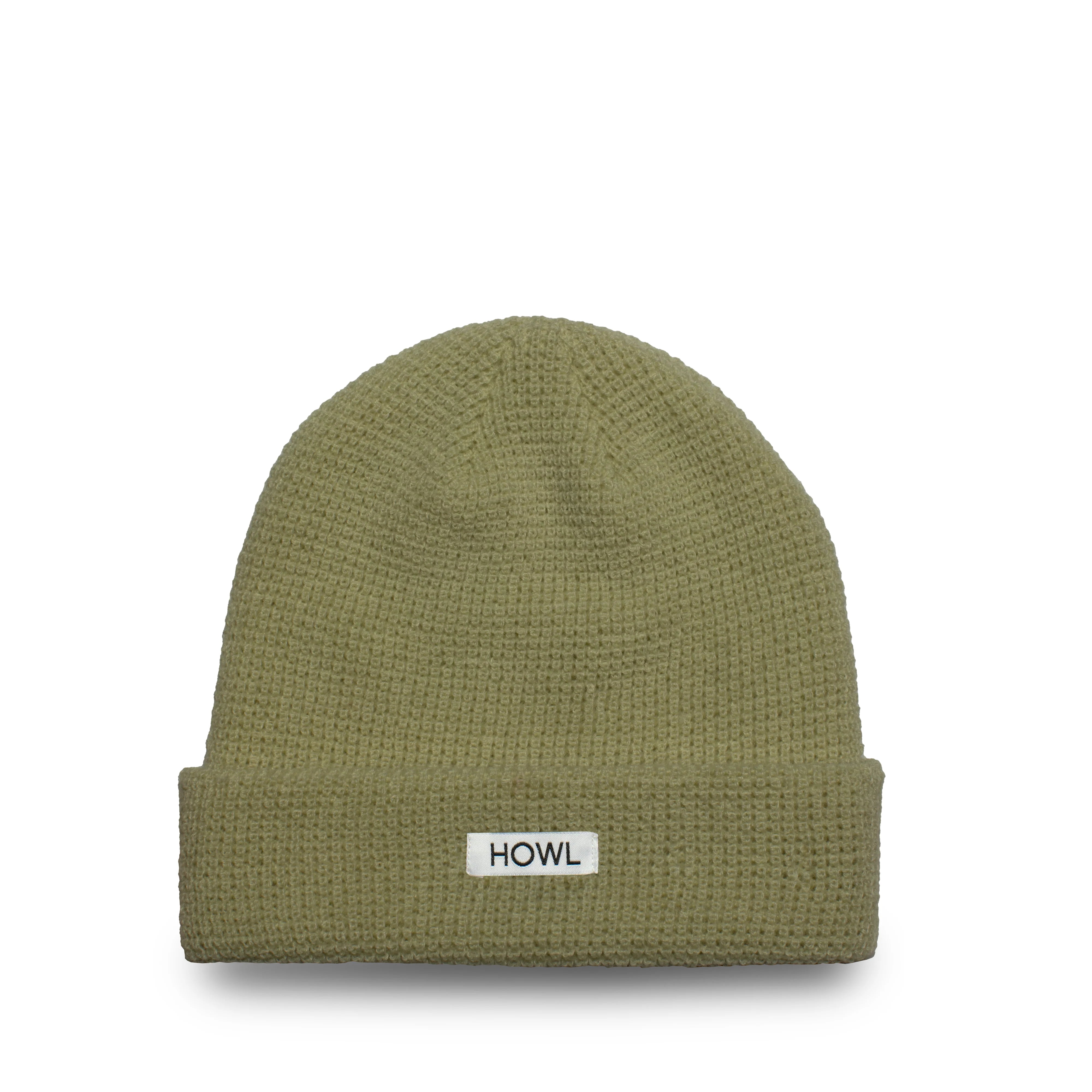 Howl Waffle Beanie for Adults - Warm Knit Winter Hat for Men & Women - Perfect for Skiing, Snowboarding & Cold Weather Activities