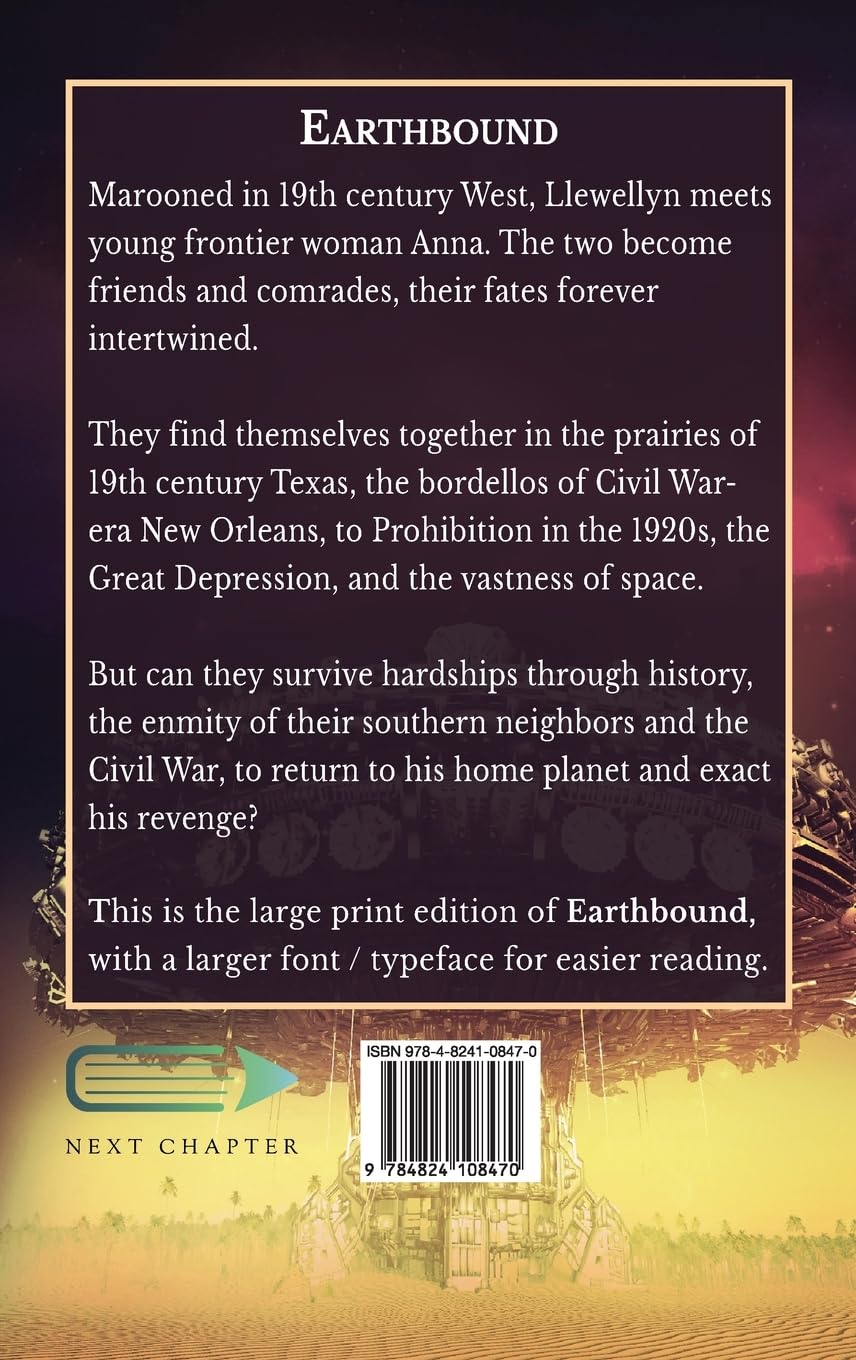 Earthbound: Old West Science Fiction Novel - Chronicles of the Maca Series | Perfect for Sci-Fi Western Fans & Book Club Discussions