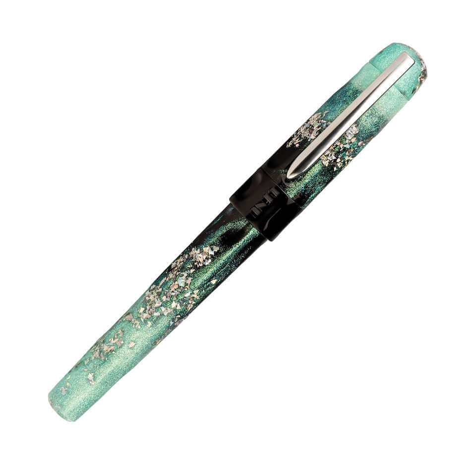 Benu Talisman Fountain Pen - Premium Edelweiss Design Luxury Writing Instrument for Calligraphy, Journaling & Gifts | Elegant Office & Wedding Use