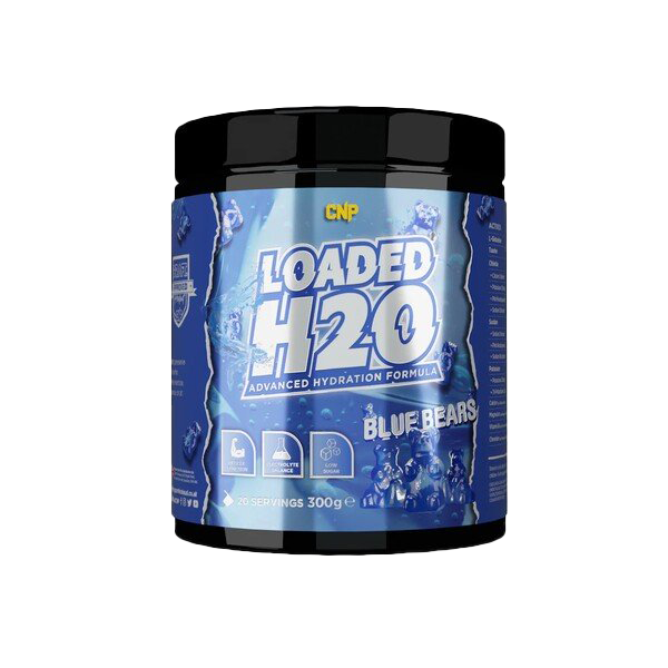CNP Loaded H2O Blue Bears 300g - Premium Hydration Powder for Athletes & Fitness Enthusiasts | Post-Workout Recovery & Energy Boost | Perfect for Gym, Running & Sports Performance