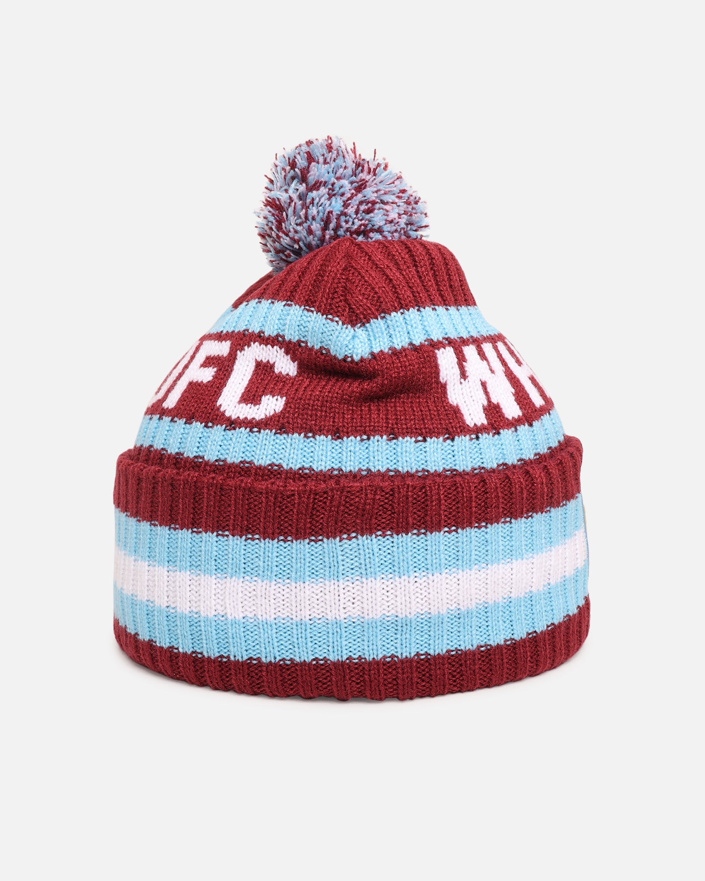 47 Brand West Ham United FC Premier League Supporters Light 47 Cuff Knit Beanie - Cardinal Red Winter Hat for Men & Women - Perfect for Football Games, Cold Weather & Outdoor Activities