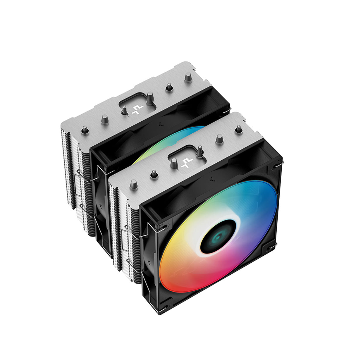 Deepcool AG620 ARGB Dual Tower CPU Cooler - High Performance Air Cooler for Intel/AMD Processors - Perfect for Gaming PCs & Workstations