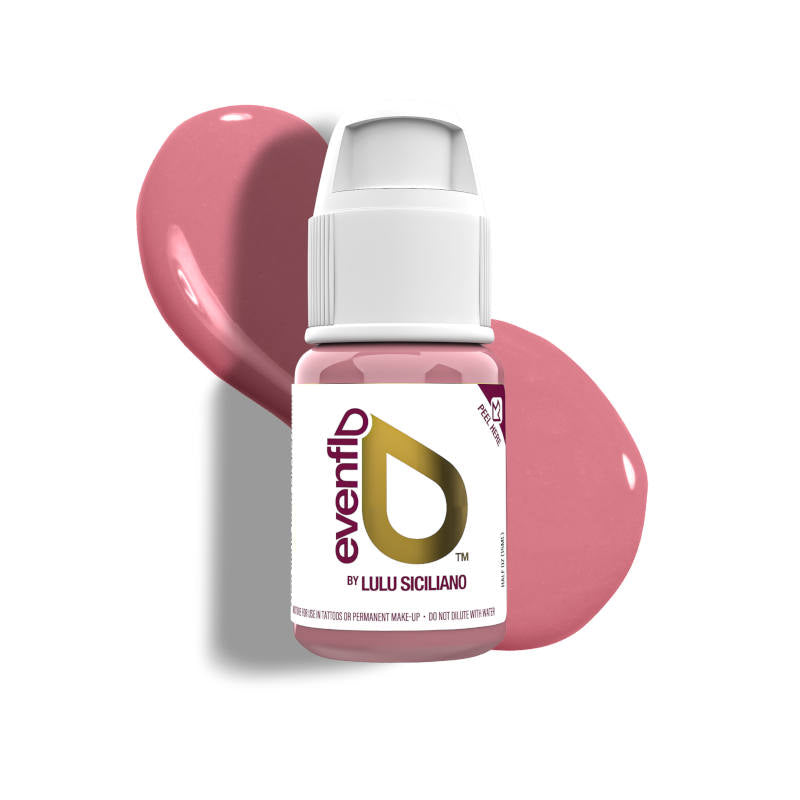 Perma Blend Luxe Evenflo Rock Rose Pigment - Professional Tattoo Ink for Vibrant & Long-Lasting Body Art - Perfect for Tattoo Artists & Permanent Makeup