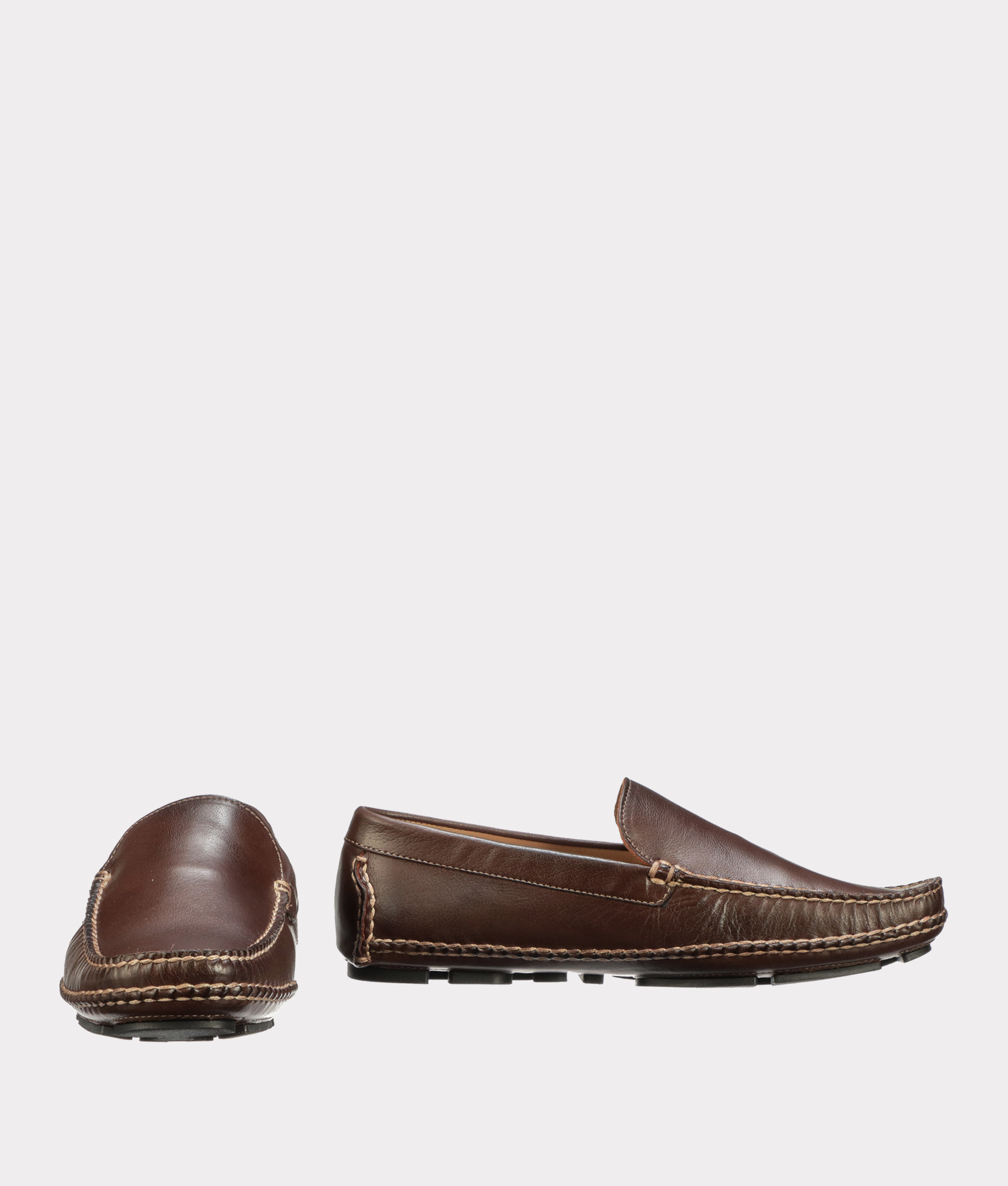 Premium Men's After Ride Driving Moccasin Shoes in Whiskey Brown - Comfortable Slip-On Loafers for Casual Wear, Road Trips & Outdoor Adventures