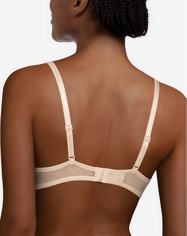 Chantelle Women's Day to Night Lace Unlined Demi Bra - Comfortable Seamless Underwire Bra for Everyday Wear, Work & Special Occasions