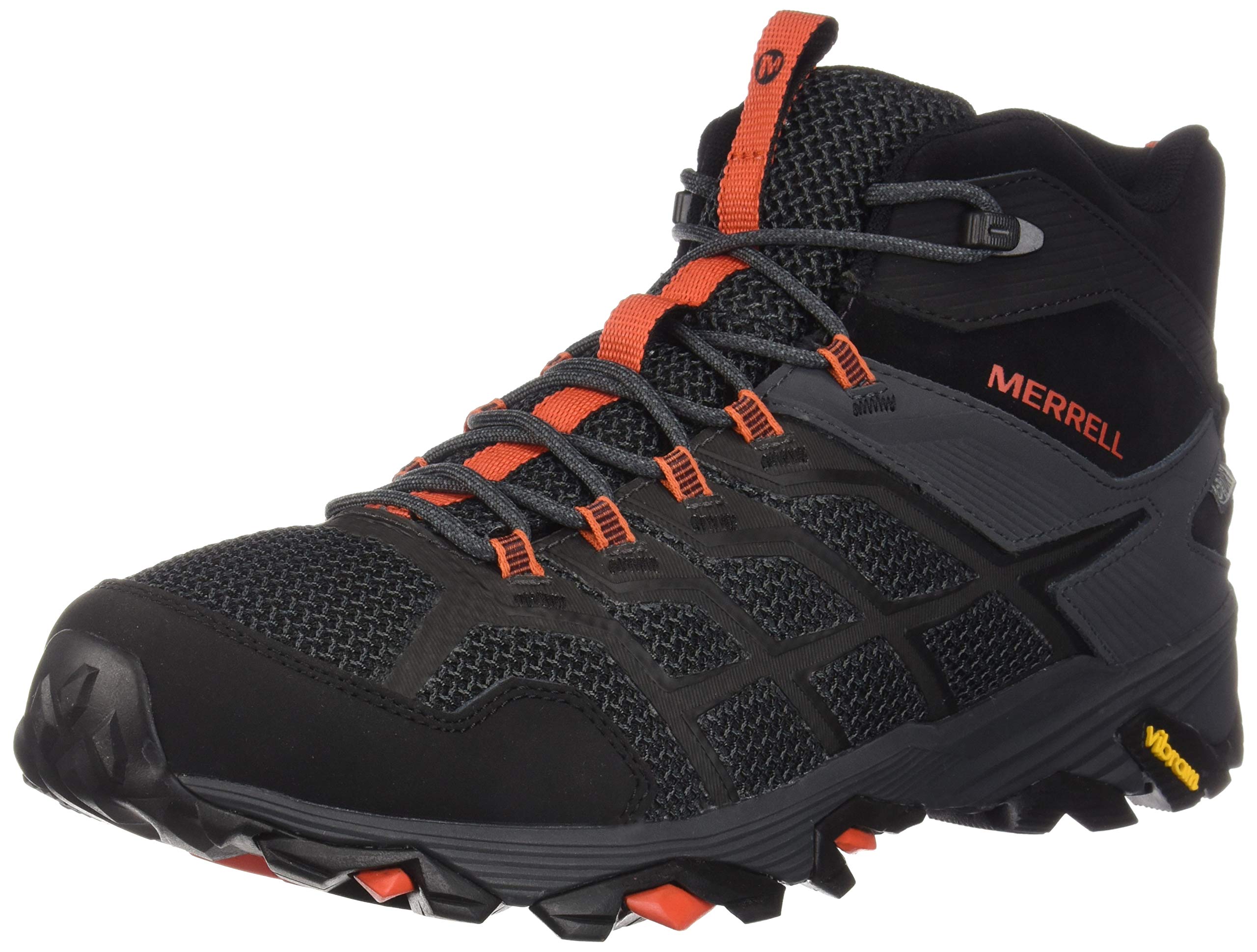 **Merrell Men's Moab FST 2 Mid WP Waterproof Hiking Boots - Lightweight & Durable for Outdoor Adventures, Trail Running & Backpacking**