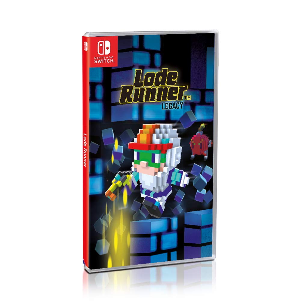 Lode Runner Legacy - Classic Puzzle Game for Nintendo Switch - Fun for Family Game Nights & Solo Adventures