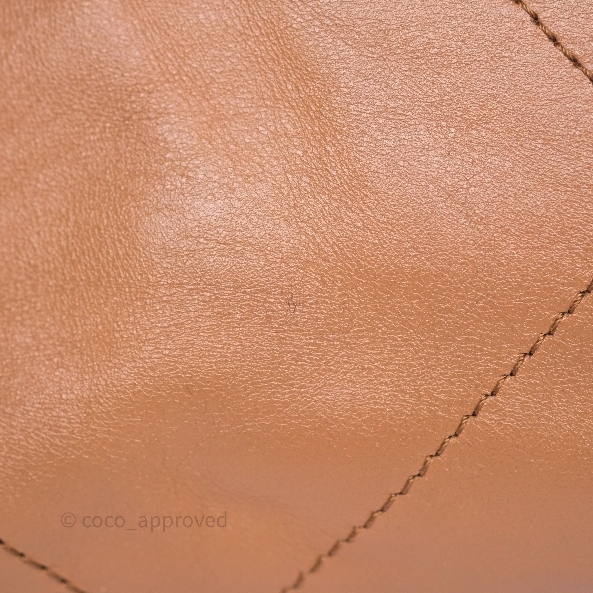 Chanel 22 Small Handbag in Caramel Beige Shiny Calfskin Leather with Aged Gold Hardware - Luxury Crossbody Bag for Women, Perfect for Date Night & Evening Events