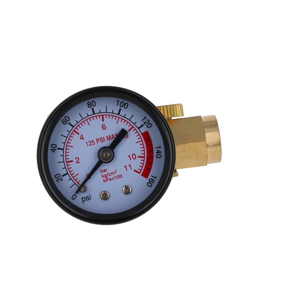 Othmro 1/4 Inch Air Pressure Regulator Gauge Set 0-150 PSI 0-1000 Kpa, AR02 Carton - Black Air Regulator and Gauge for Spray Guns, Air Tools, Compressors - Perfect for Automotive, Industrial & DIY Projects