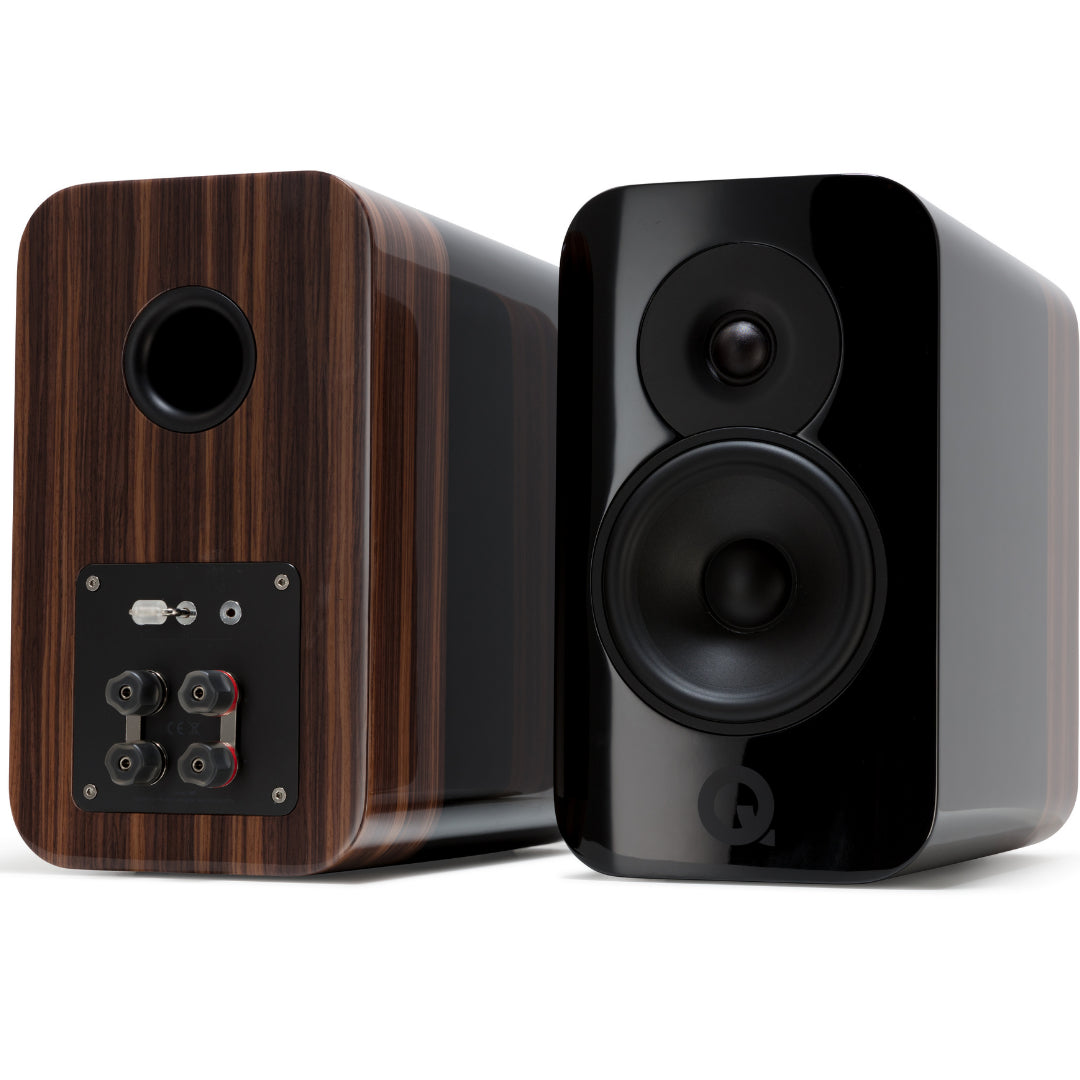 Q Acoustics Concept 300 Premium Bookshelf Speakers - High-End HiFi Audio System for Home Theater, Music Listening & Gaming | Perfect for Living Rooms, Studios & Entertainment Spaces