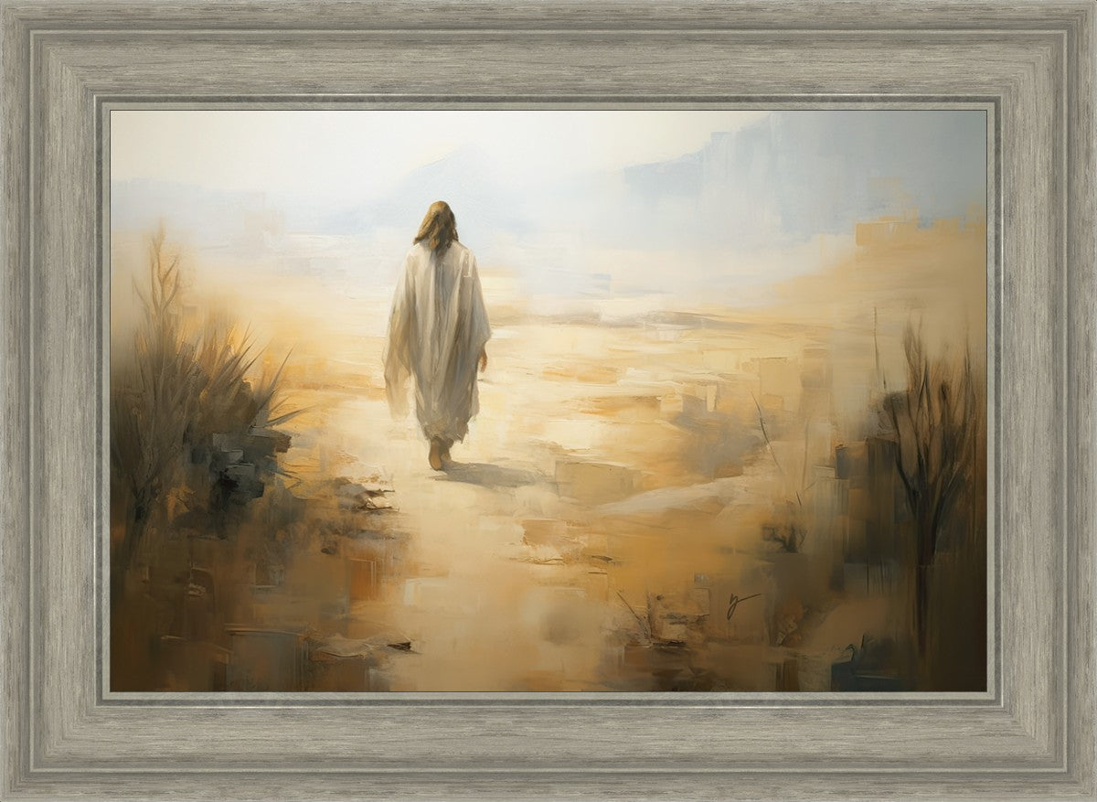 Embracing The Whispers of Solitude - Inspirational Wall Art for Home & Office Decor | Perfect for Meditation Rooms, Living Spaces & Gift Giving