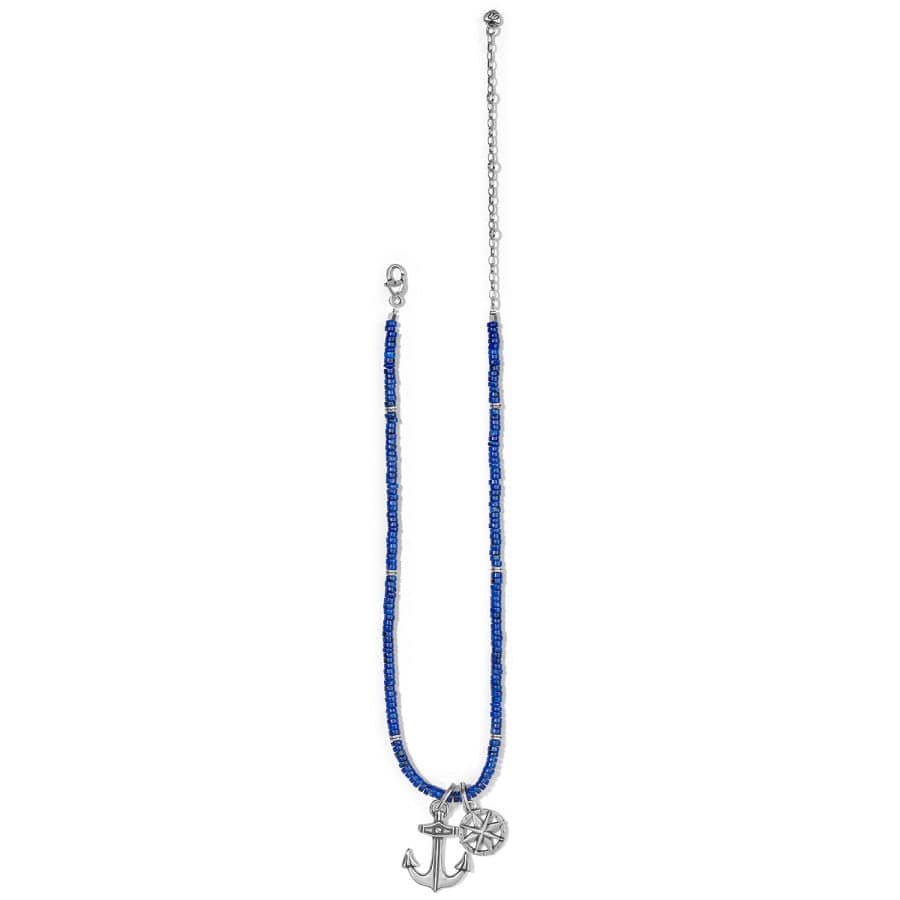 Anchor and Soul Beaded Necklace - Handmade Boho Jewelry for Women - Spiritual Healing & Chakra Balancing - Perfect for Yoga, Meditation & Everyday Wear