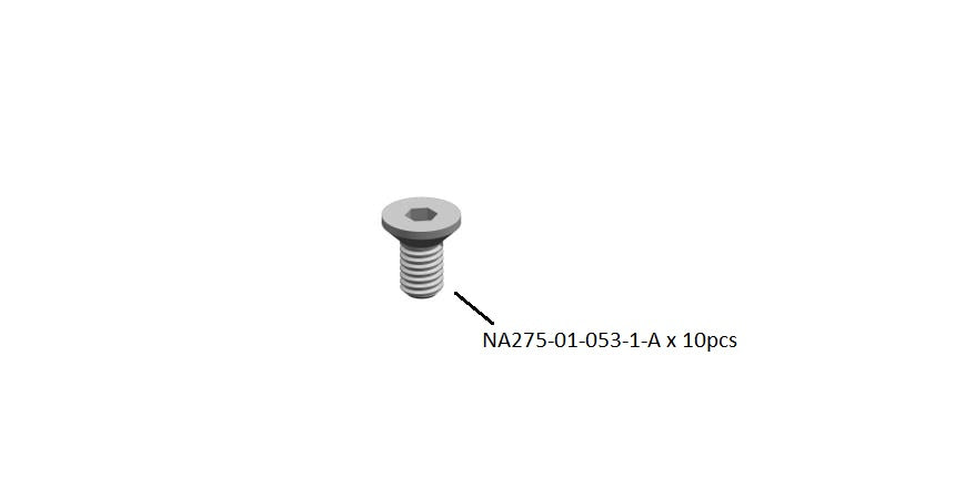 M3 x 6.0 Stainless Steel Screws (10-Pack) - NA27501053 - Perfect for Electronics, DIY Projects & Home Repairs