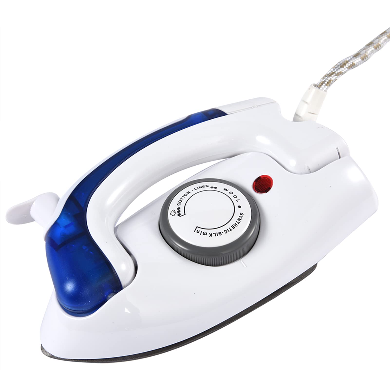 Zerodis Mini Iron - Portable Heat Press Iron Machine with Adjustable Temperature Control, Fast Heating, Lightweight & Easy to Handle - Perfect for Travel, DIY Clothes, Home Use & Small Fabric Projects