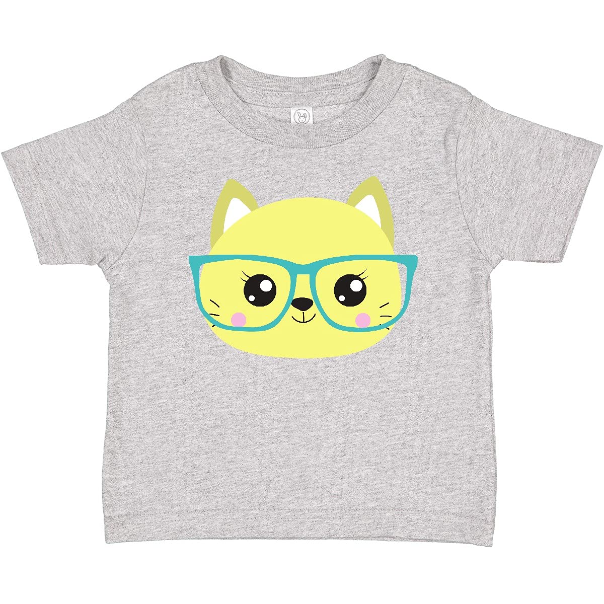 Stylish Hipster Cat with Glasses Graphic T-Shirt - Cute Kitten Print Cotton Tee for Women & Men - Perfect for Casual Wear, Cat Lovers Gift & Funny Outfits