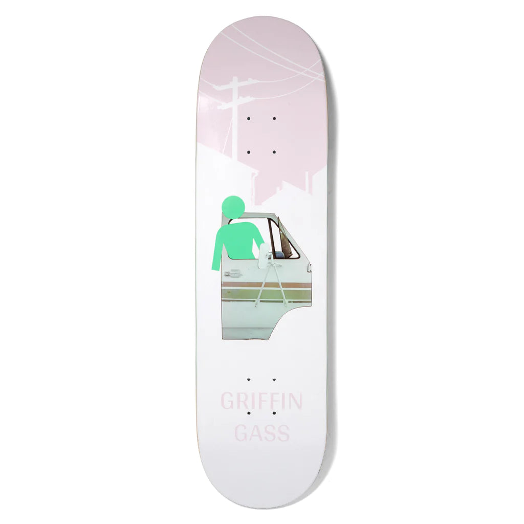 Girl Gass Peekaboo Skateboard Deck 8.25 - Professional Skateboard for Street & Park Riding - Perfect for Tricks, Commuting & Skatepark Sessions