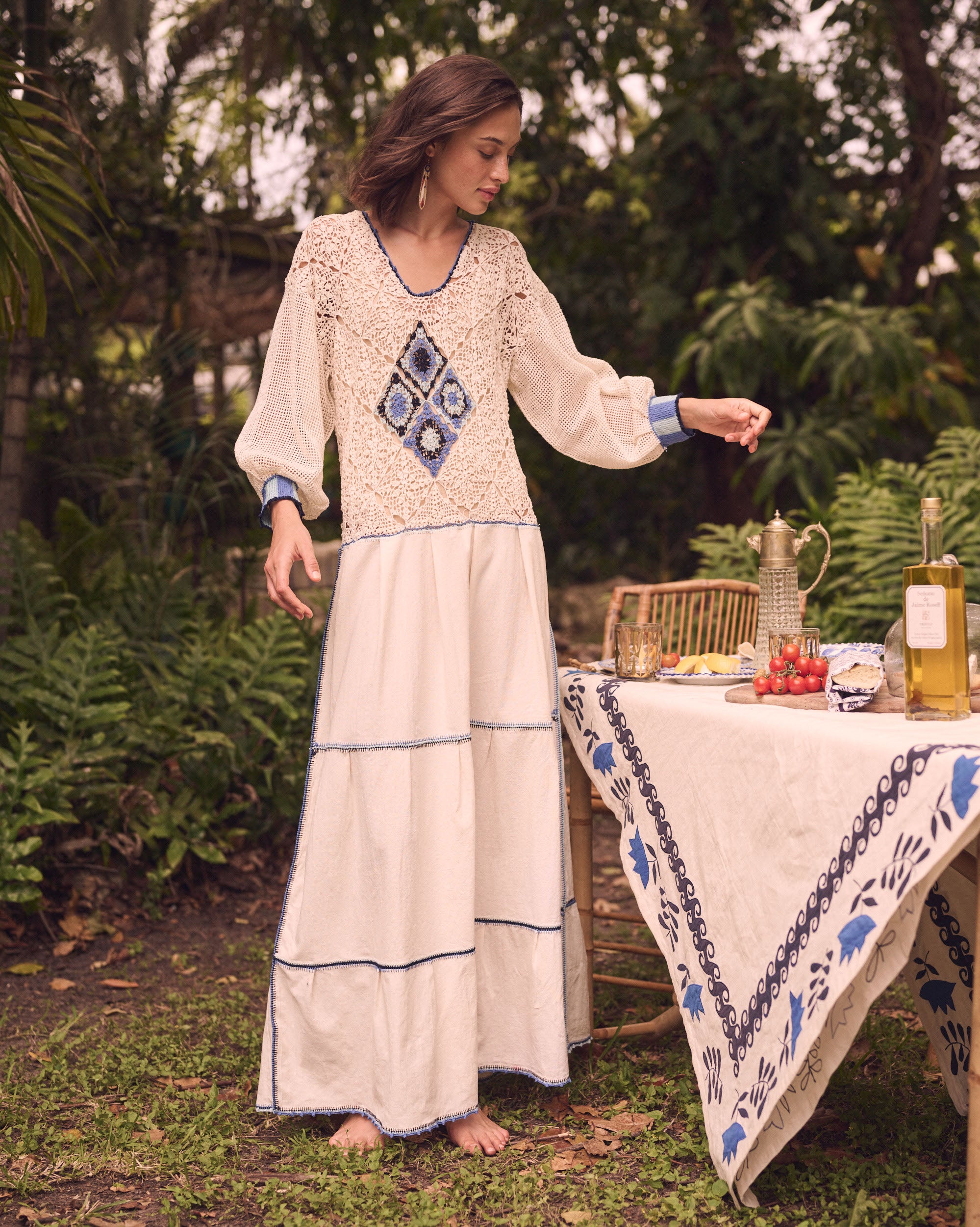 Azul Dress for Women - Elegant Blue Summer Dress with Flowy Fit - Perfect for Beach Vacations, Parties & Casual Outings