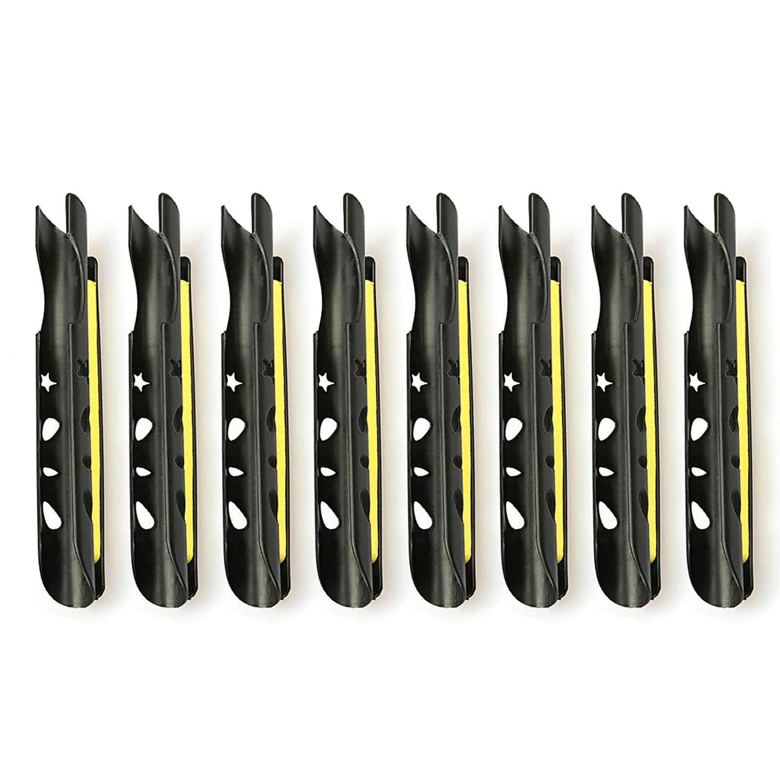 8Pcs Fishing Rod Bobbin Holder Set - Safe Line Winding Tool with Foam Grip for Saltwater & Freshwater Fishing - Perfect for Bass, Trout, and Fly Fishing Accessories