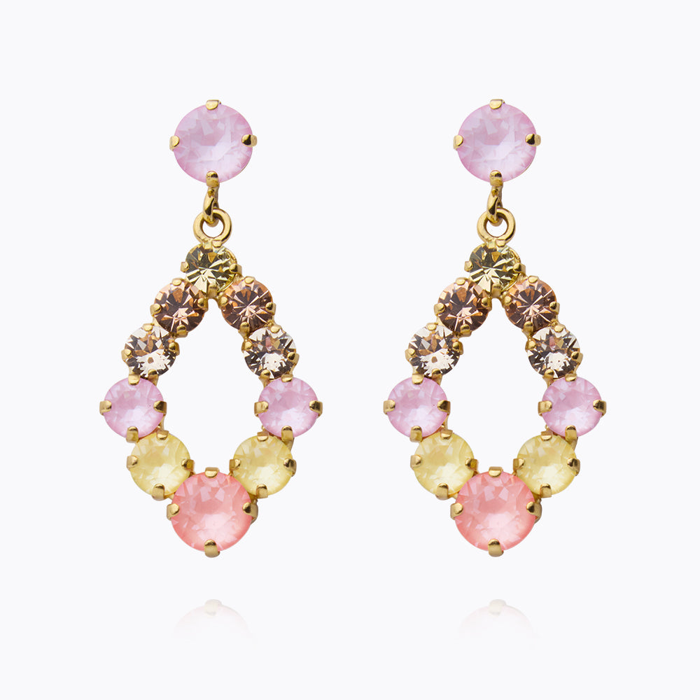 Mini Delia Stud Earrings & Dreamscape Hoop Earrings Set - Dainty Gold Plated Jewelry for Women, Perfect for Everyday Wear, Parties & Gifting