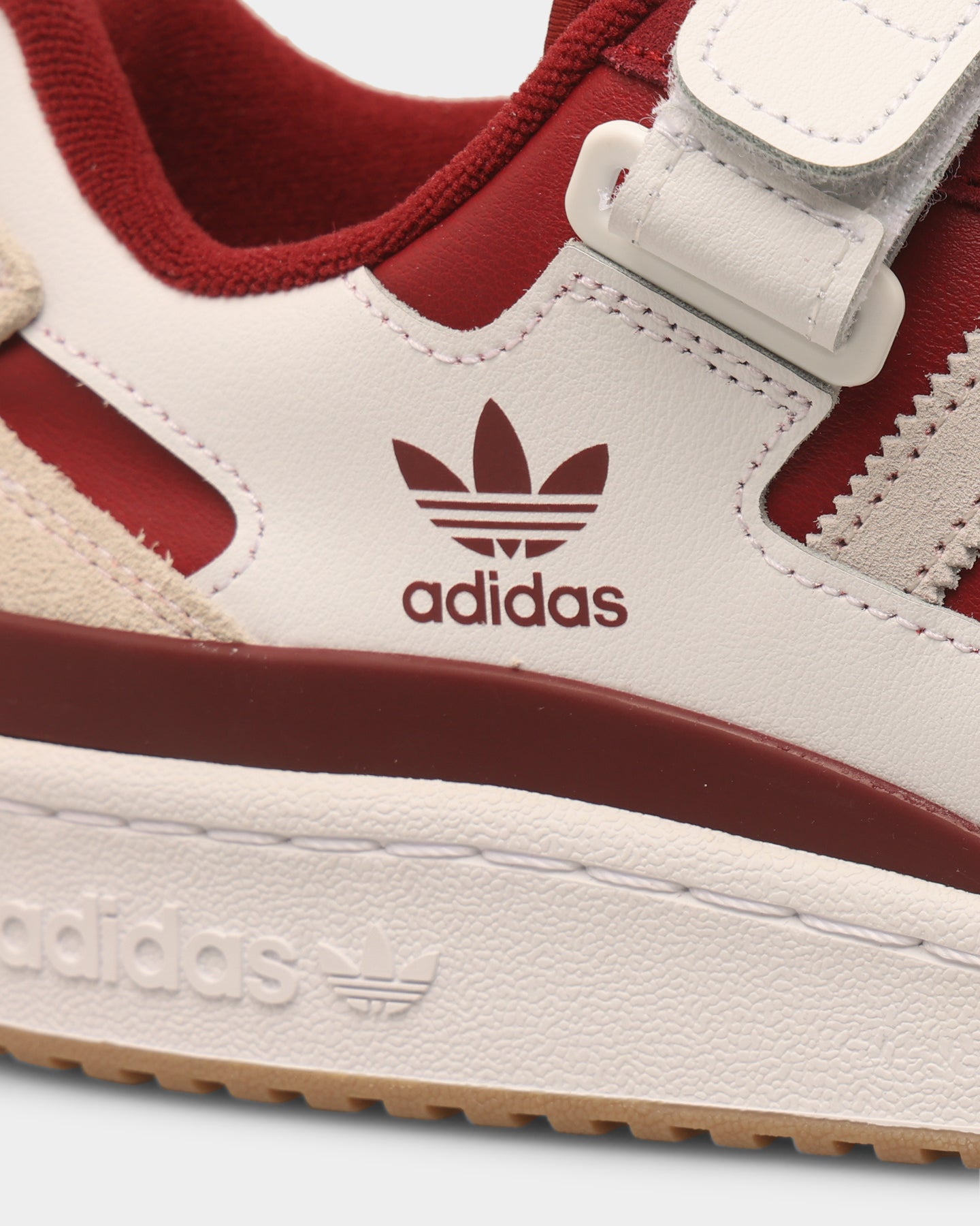 Adidas Forum Low Sneakers - Collegiate Burgundy | Men's Casual Shoes for Walking, Running & Street Style