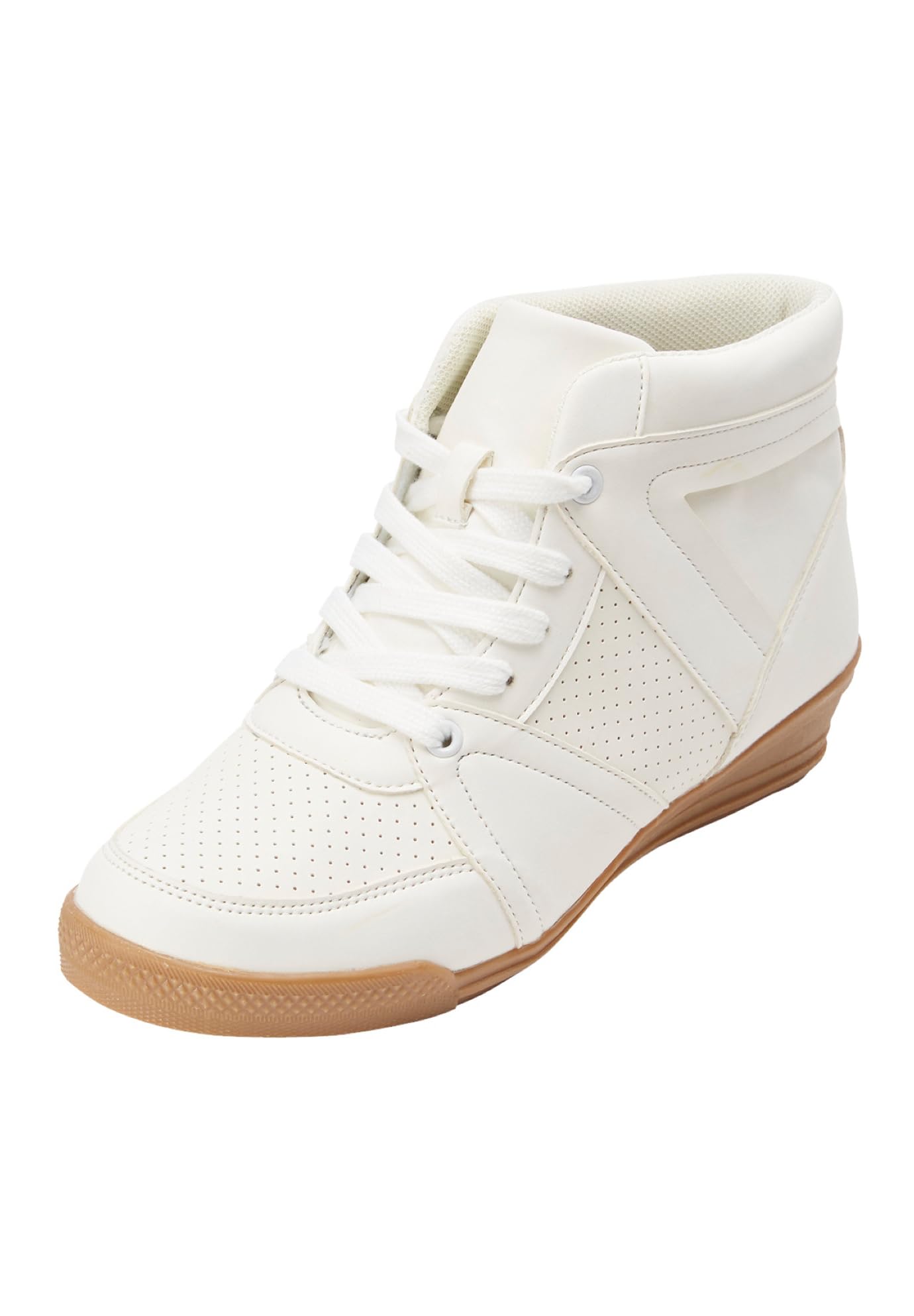 Comfortview Women's Wide Width The Honey Sneakers - Stylish & Supportive Walking Shoes for Casual Wear, Work & Travel